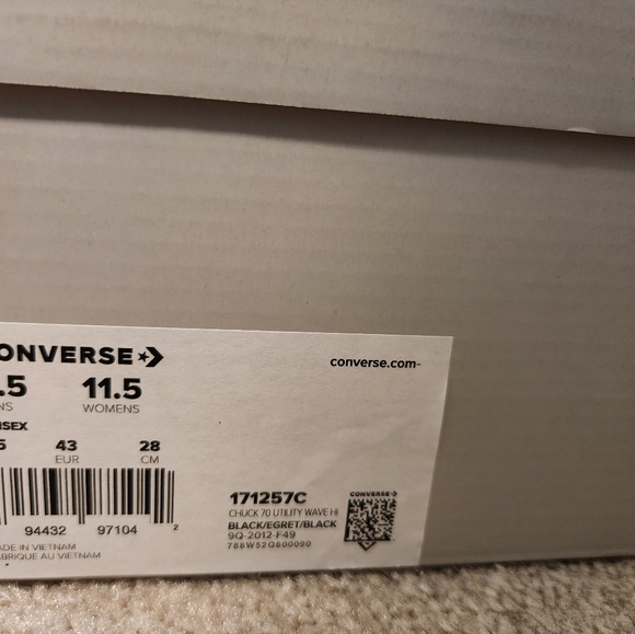 Converse x Kim Jones Chuck 70 High Top Men's Size 9.5- Like New! - Picture 9 of 9